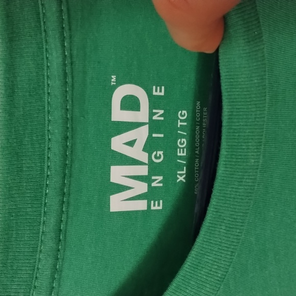 Nwt 2/$10 St Patrick's  day I'm feeling lucky green short sleeve tee shirt - Picture 2 of 3